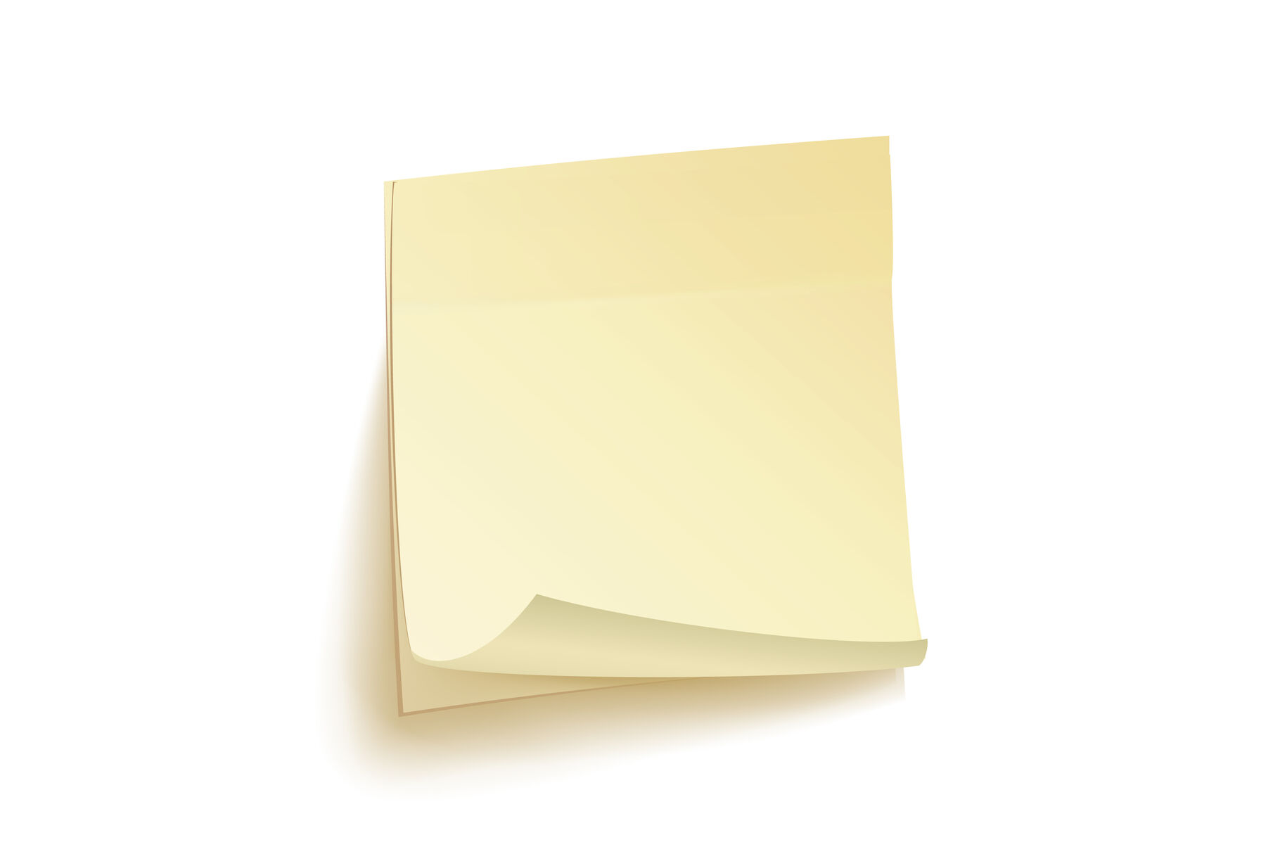 Paper Work Notes Isolated Vector. Sticky Note Illustration On White  Background. By Pikepicture
