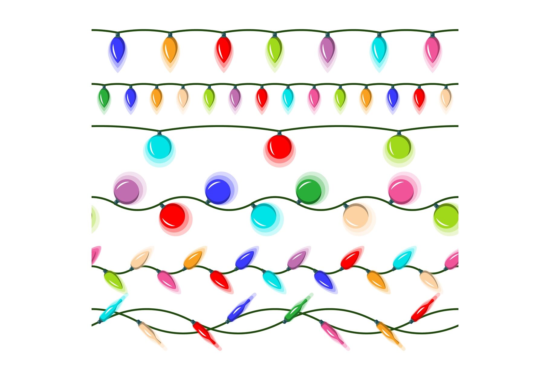 Download Free Svg Cut Files Christmas Lights Yellowimages Mockups