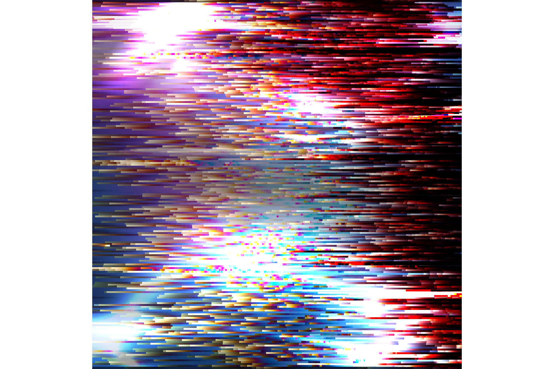Abstract background with glitch effect, vector distorted glitch