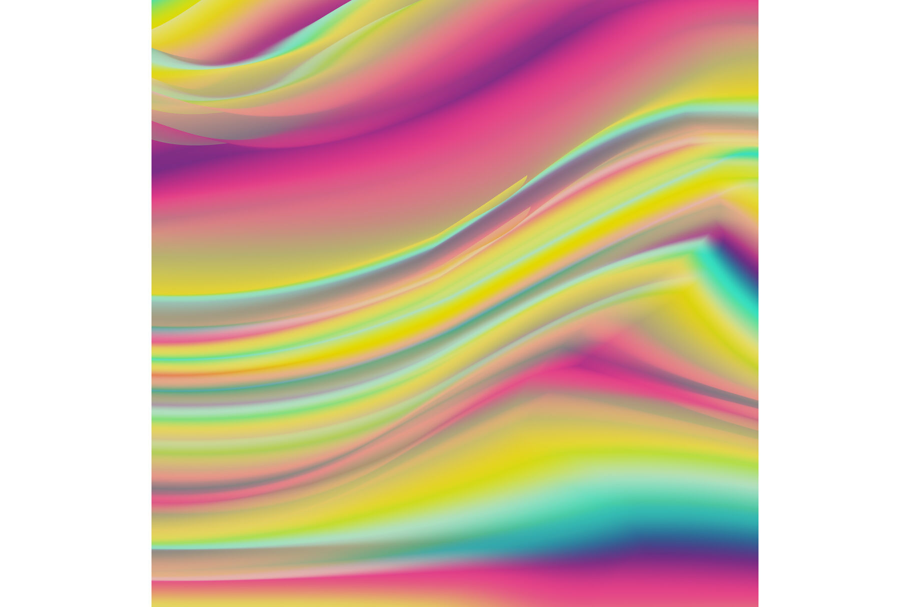 Holography Background Vector. 80s - 90s. Fluid Iridescent. Glitch ...