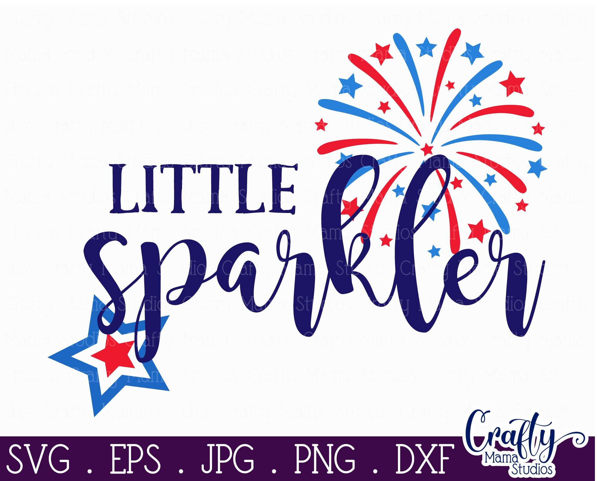 Download Little Sparkler Svg, Baby Svg, 4th of July Svg By Crafty ...