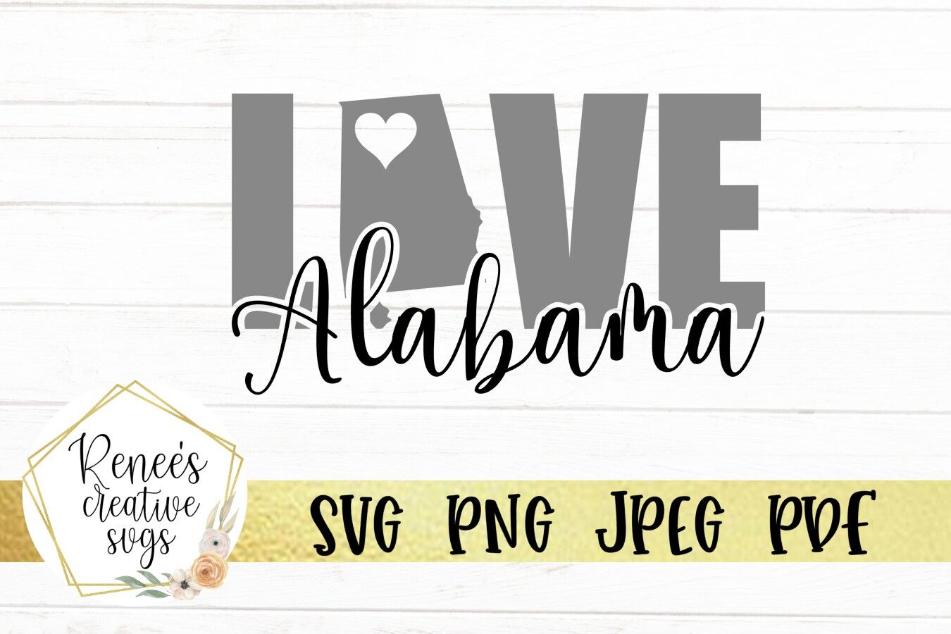 Alabama Love By Renee S Creative Svg S Thehungryjpeg Com