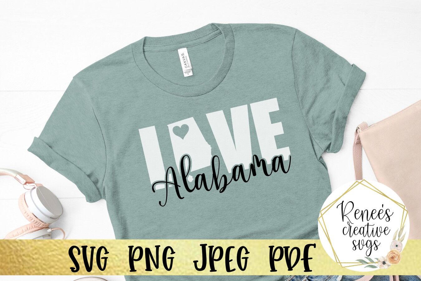Alabama Love By Renee S Creative Svg S Thehungryjpeg Com