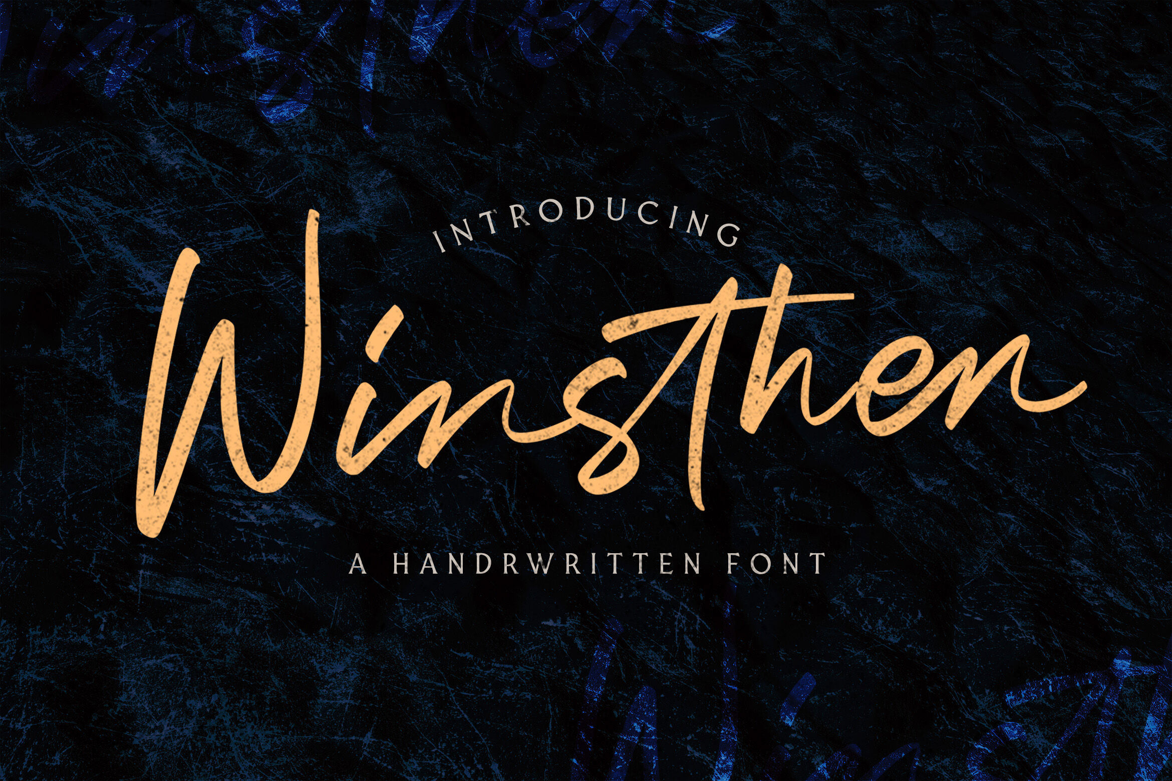 Winsthen Handwritten Font By Stringlabs Thehungryjpeg Com