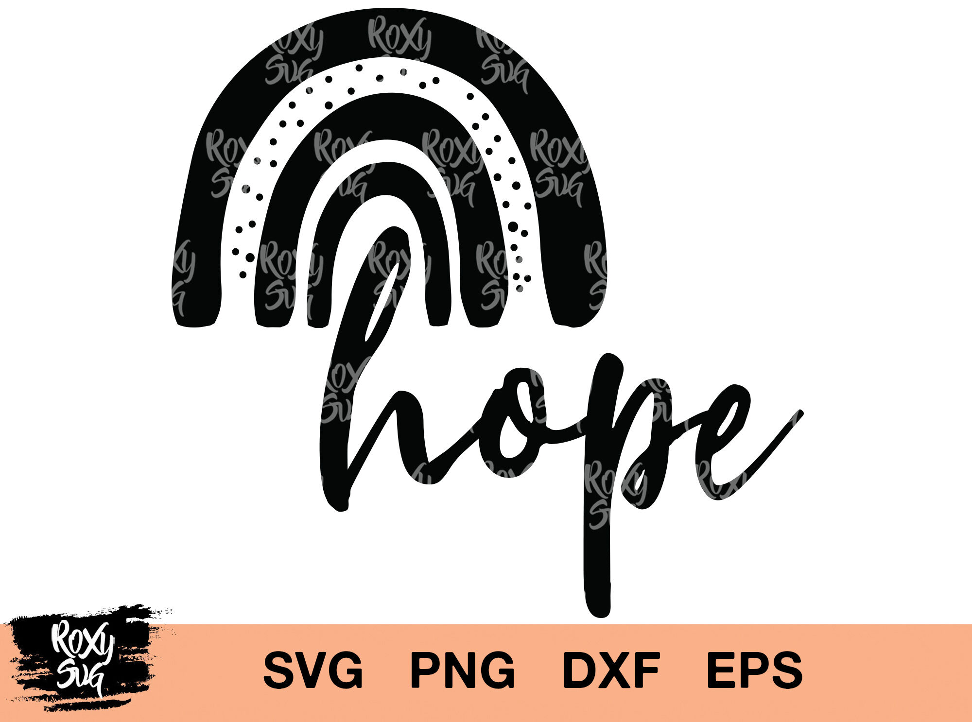 Download Hope Rainbow Svg File Hope Svg Hope Clipart Hope Hand Lettered Svg By Lovely Graphics Thehungryjpeg Com