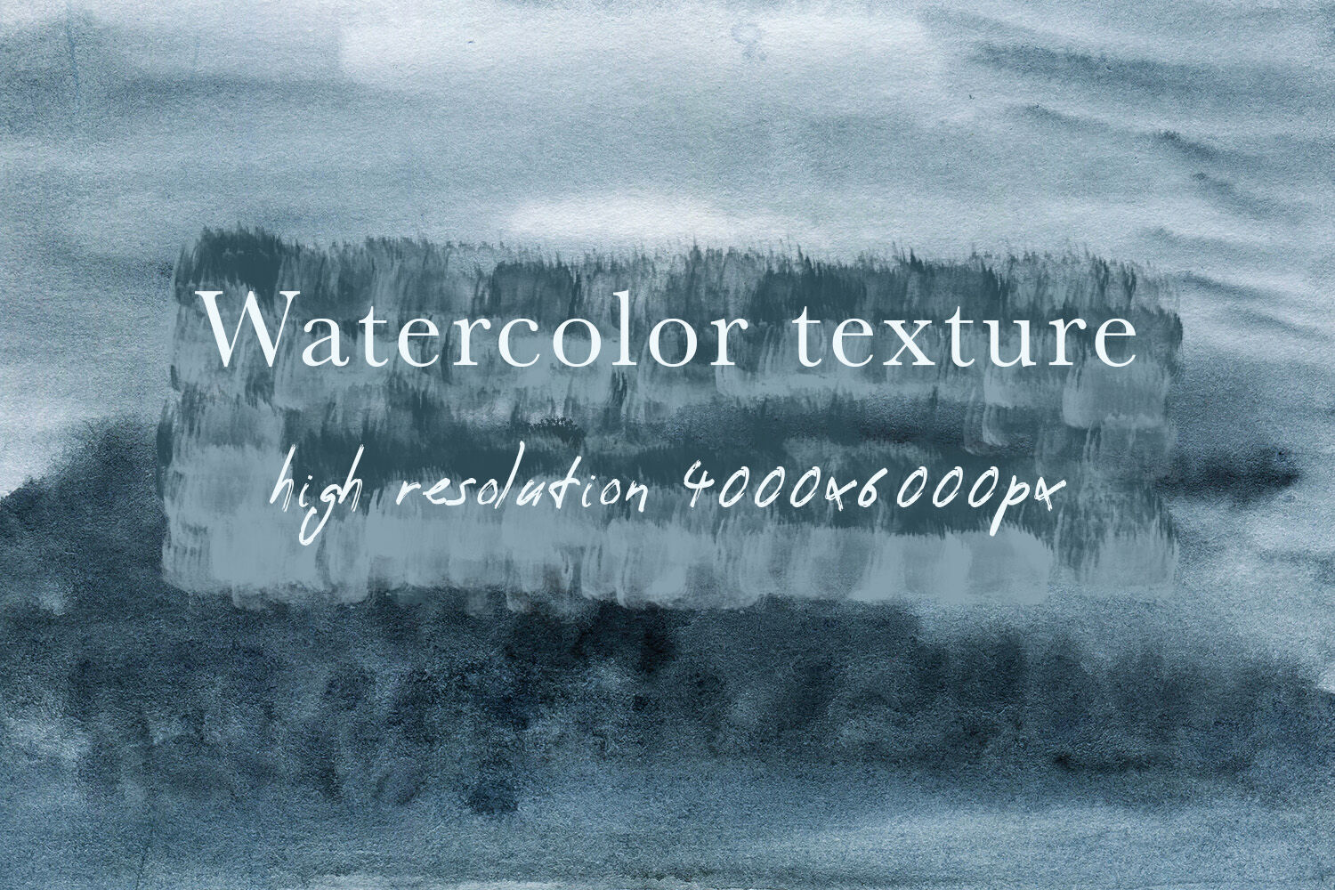 Beautiful Elegant Watercolor Texture In Nautical Blue Color By Fleurart Thehungryjpeg Com