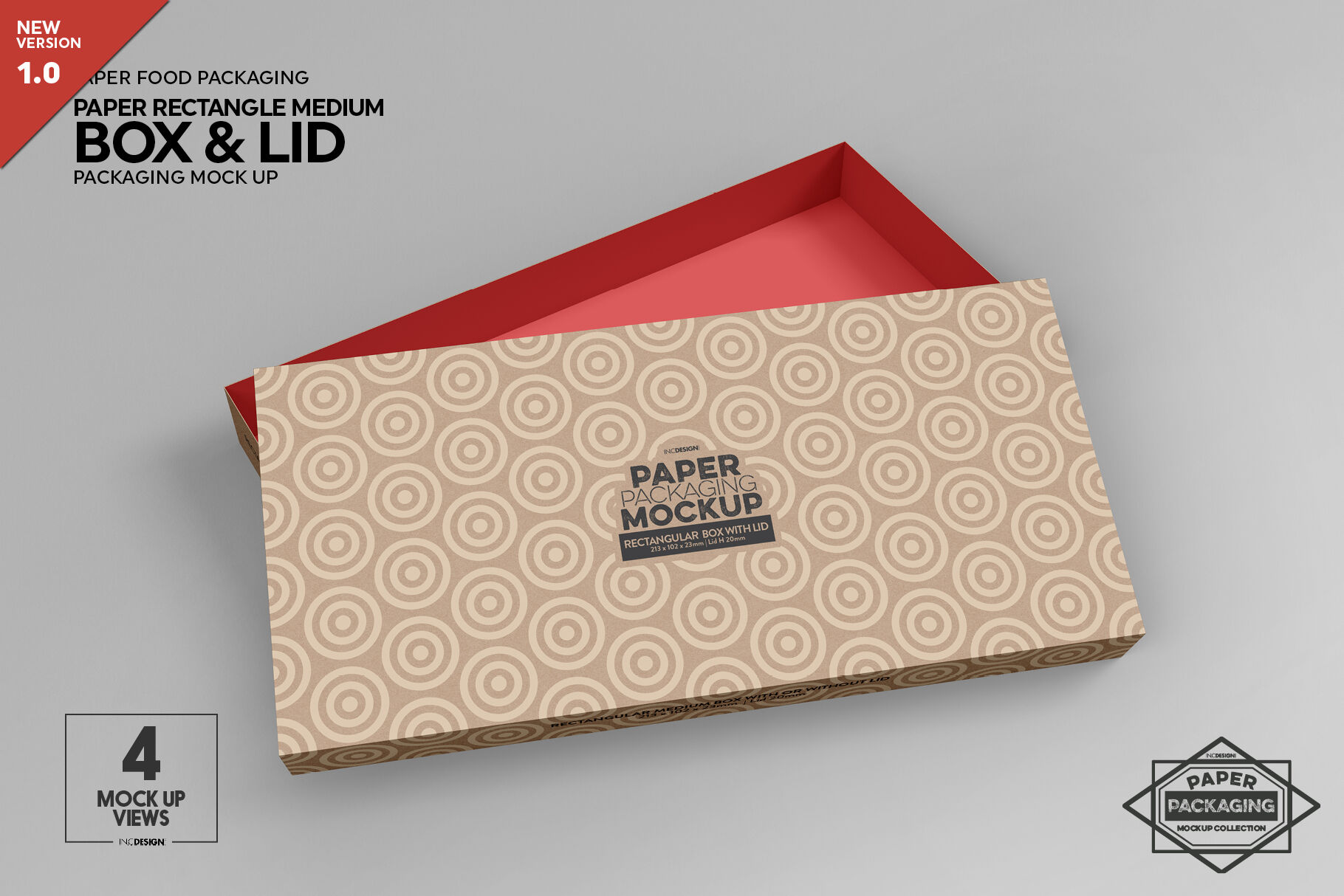 Download Kraft Paper Bag Mockup Front View Yellow Images