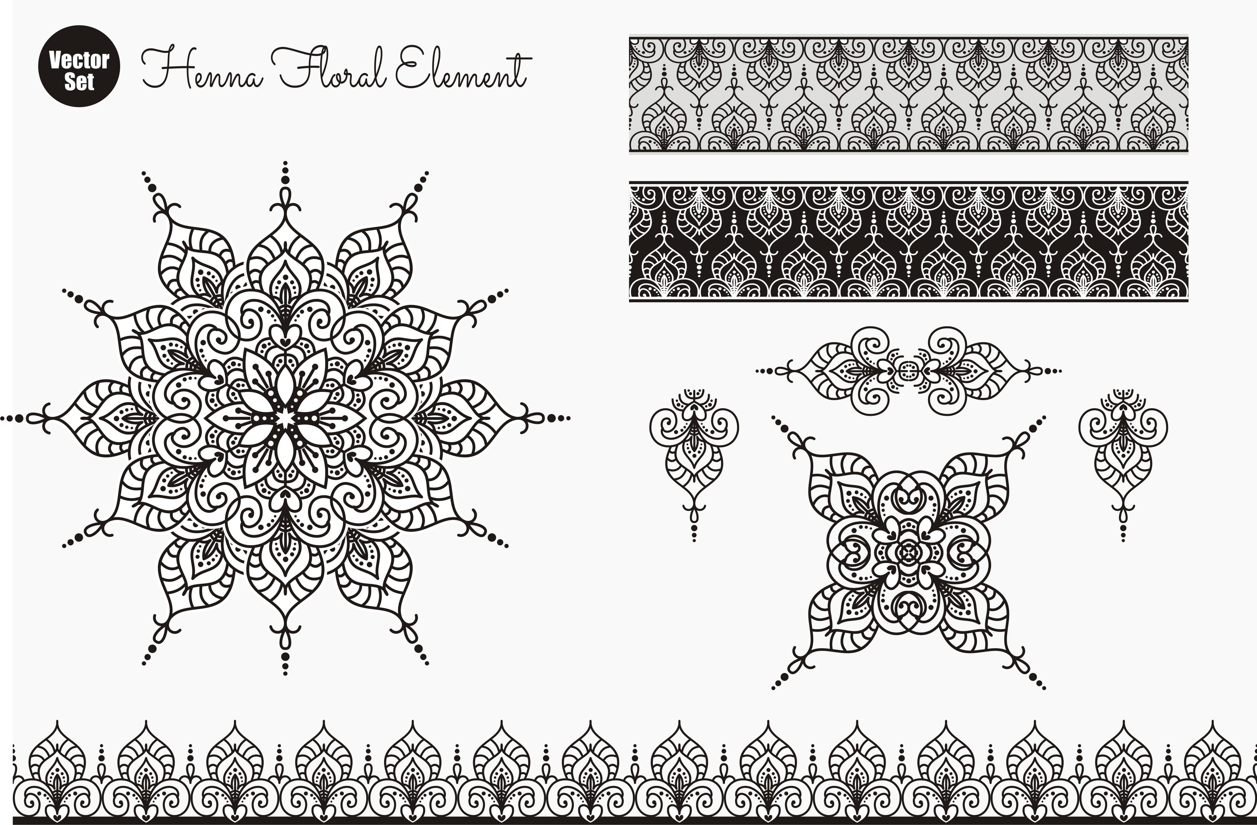 Flower Mandala Vintage Decorative Elements Oriental Pattern Vector By Ahsancomp Studio Thehungryjpeg Com
