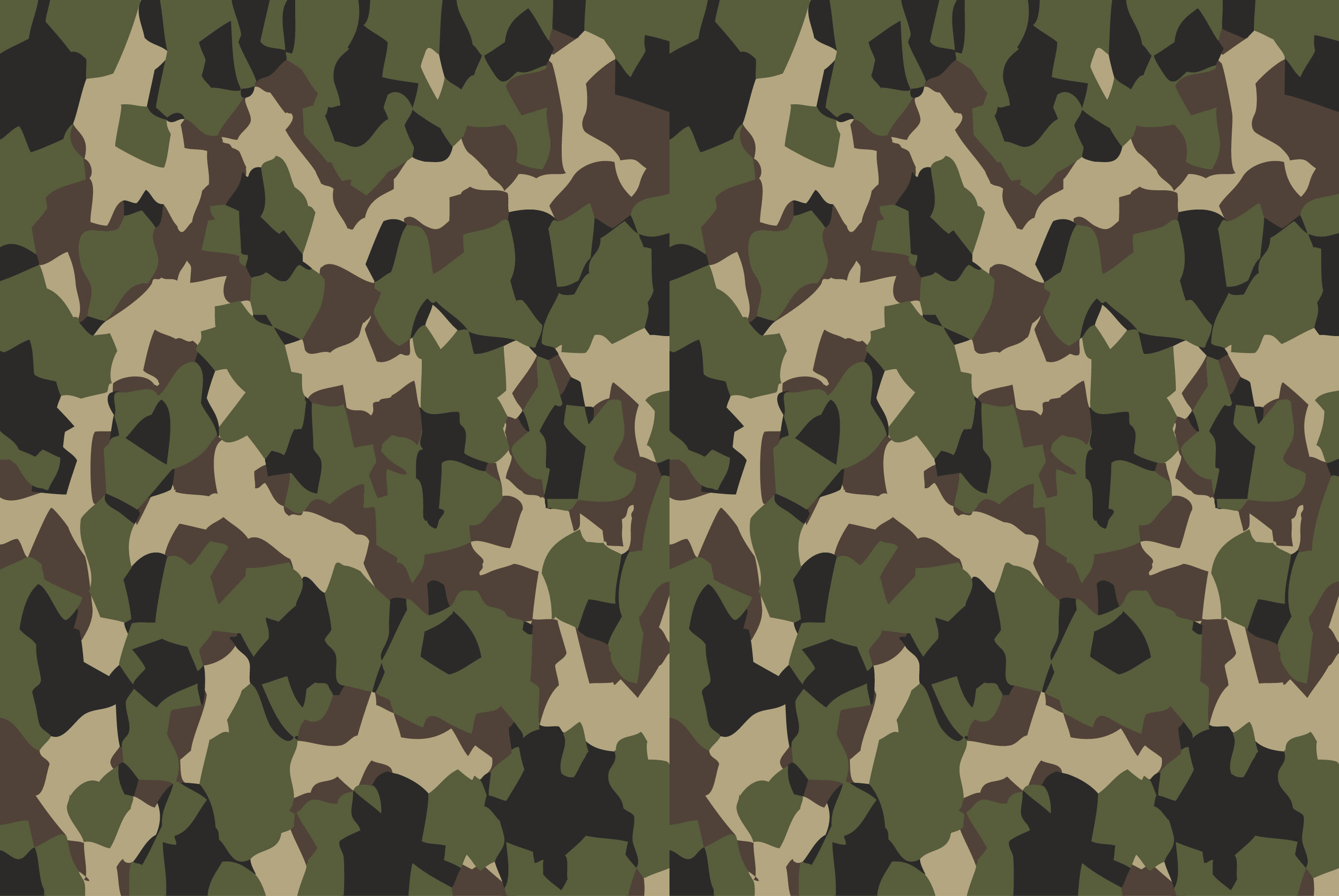 Camouflage pattern background virtual background for Zoom By ImpressinArt