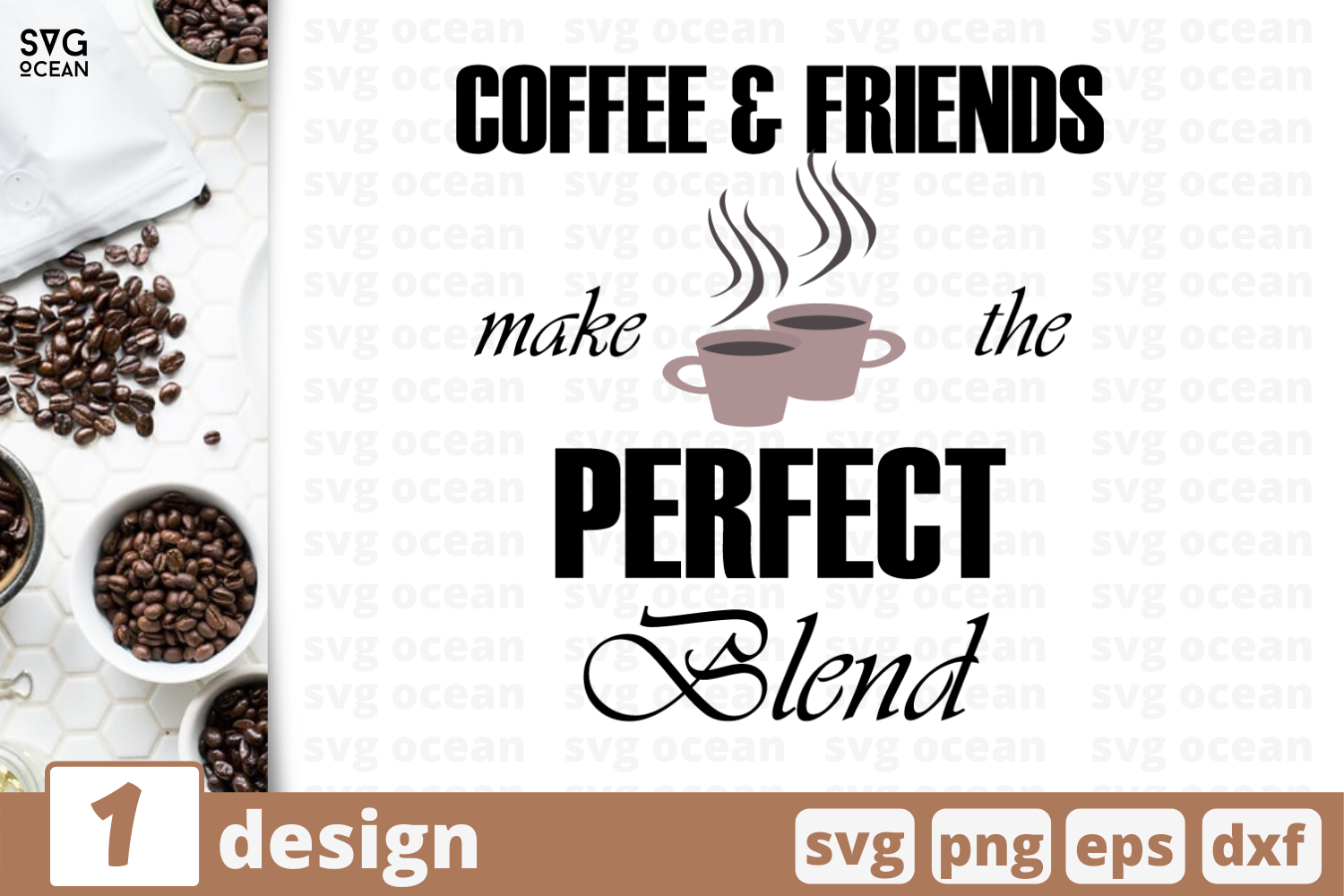 1 Coffee And Friends Svg Bundle Quotes Cricut Svg By Svgocean Thehungryjpeg 8260