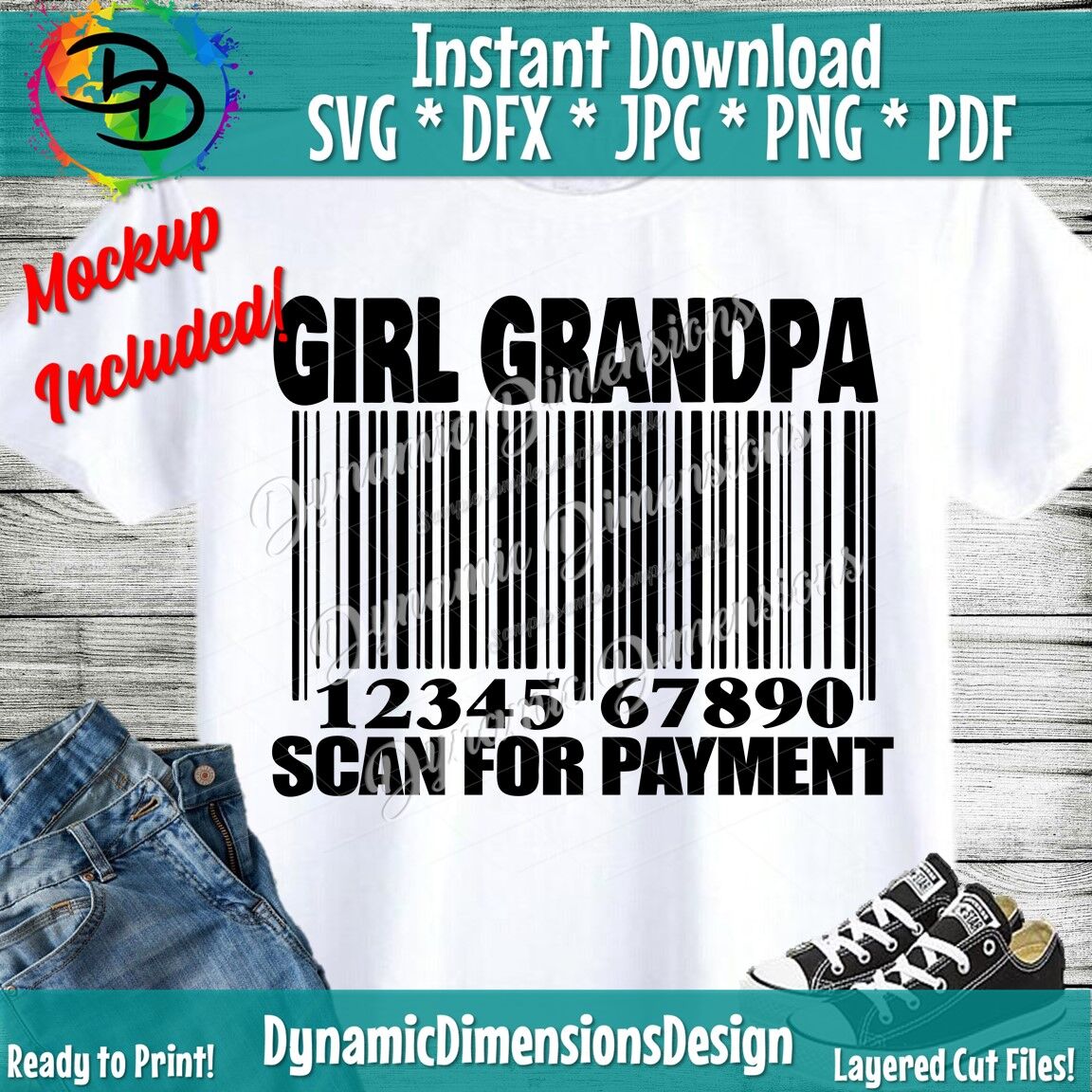 Download Girl Grandpa Svg Father S Day Svg Grandpa Svg Funny Dad Svg Grandp By Dynamic Dimensions Thehungryjpeg Com