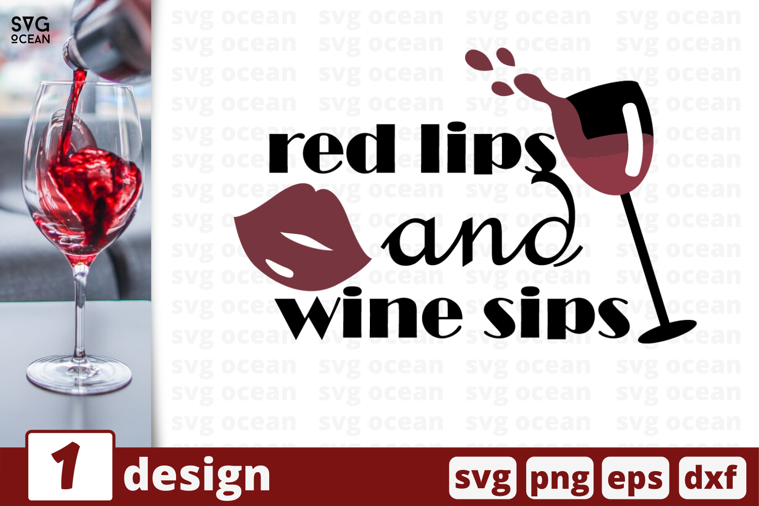 Download 1 RED LIPS svg bundle, quotes cricut svg By SvgOcean ...