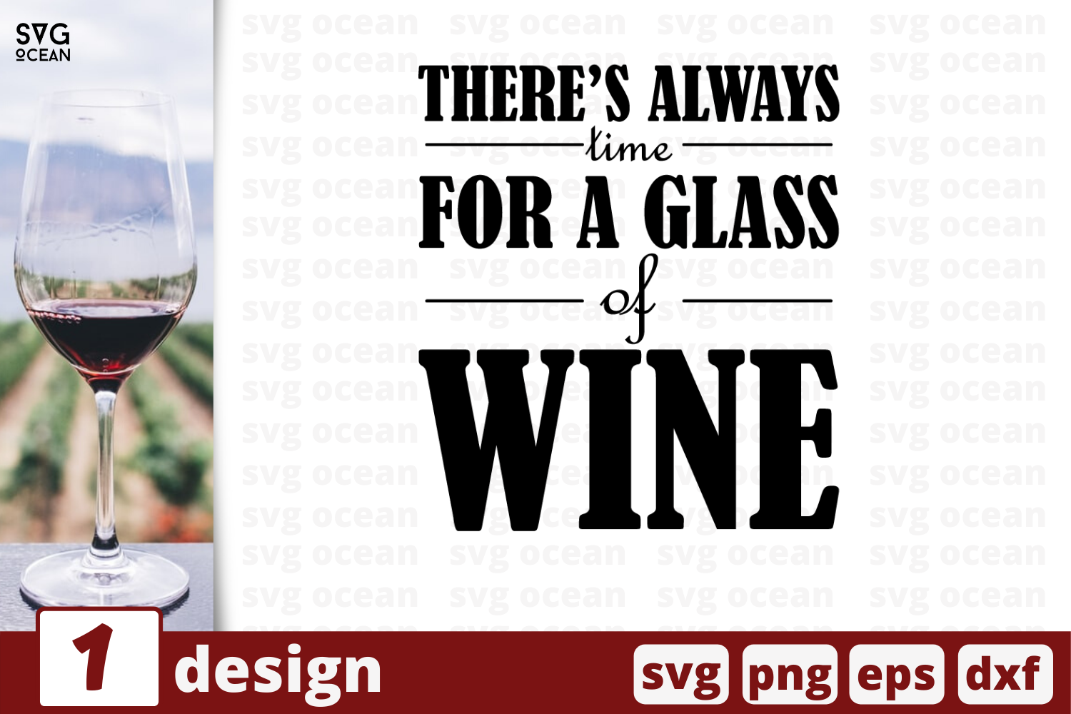 1 Theres Always Time For A Glass Of Wine Svg Bundle Quotes Cricut Svg By Svgocean Thehungryjpeg Com