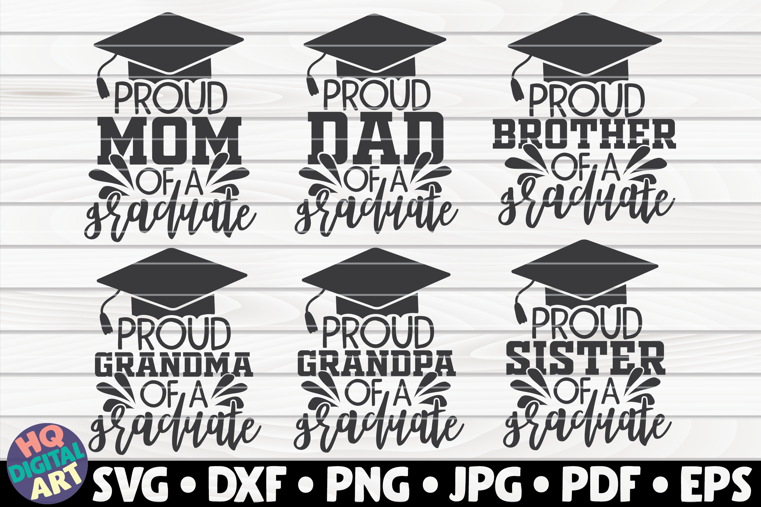 Download Proud Family Of A Graduate Svg Bundle By Hqdigitalart Thehungryjpeg Com