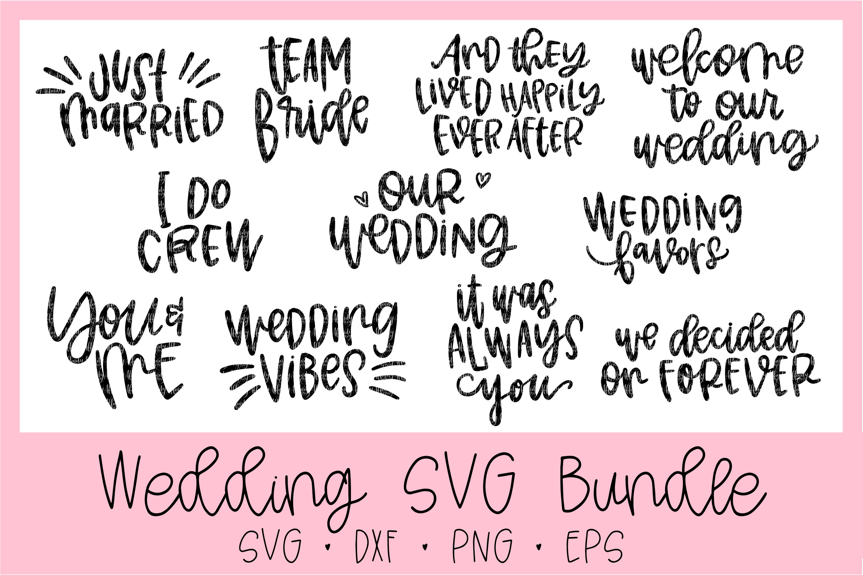 Download Cute Wedding Svg Bundle By Affinity Grove Thehungryjpeg Com