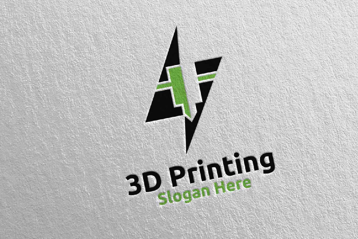 Fast Printing Company Logo 58 By | TheHungryJPEG