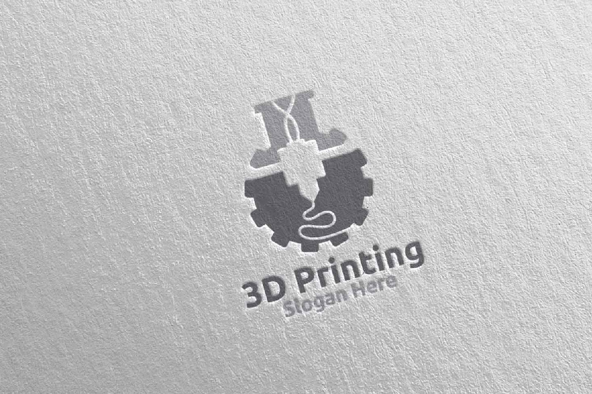 Lab 3d Printing Company Logo Design 62 By Denayunethj Thehungryjpeg Com
