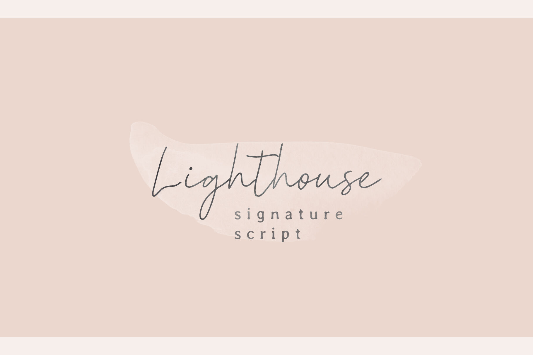 Lighthouse Signature Script By Northernlight Studio Thehungryjpeg Com