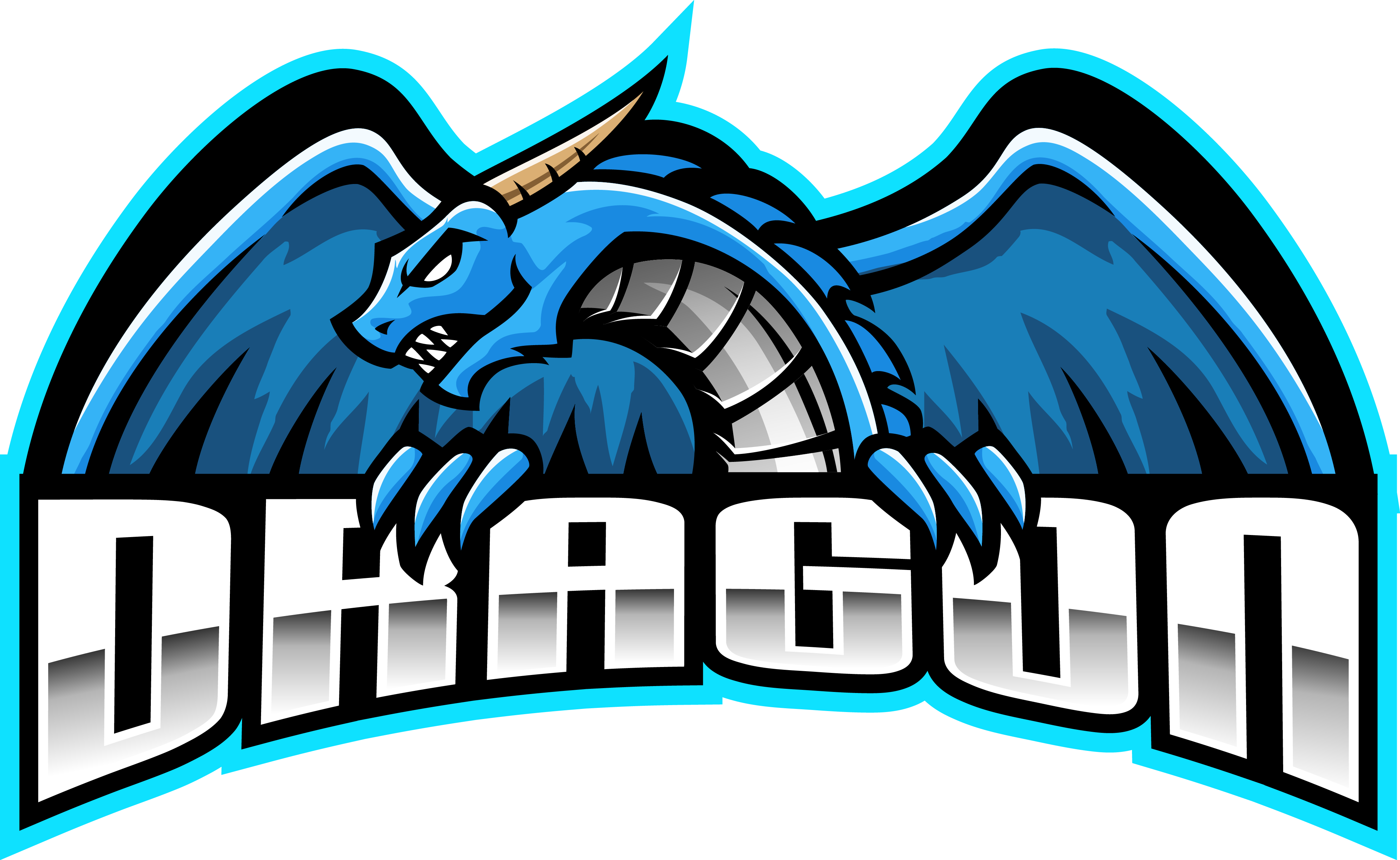 Dragon Esport Mascot Logo By Visink Thehungryjpeg