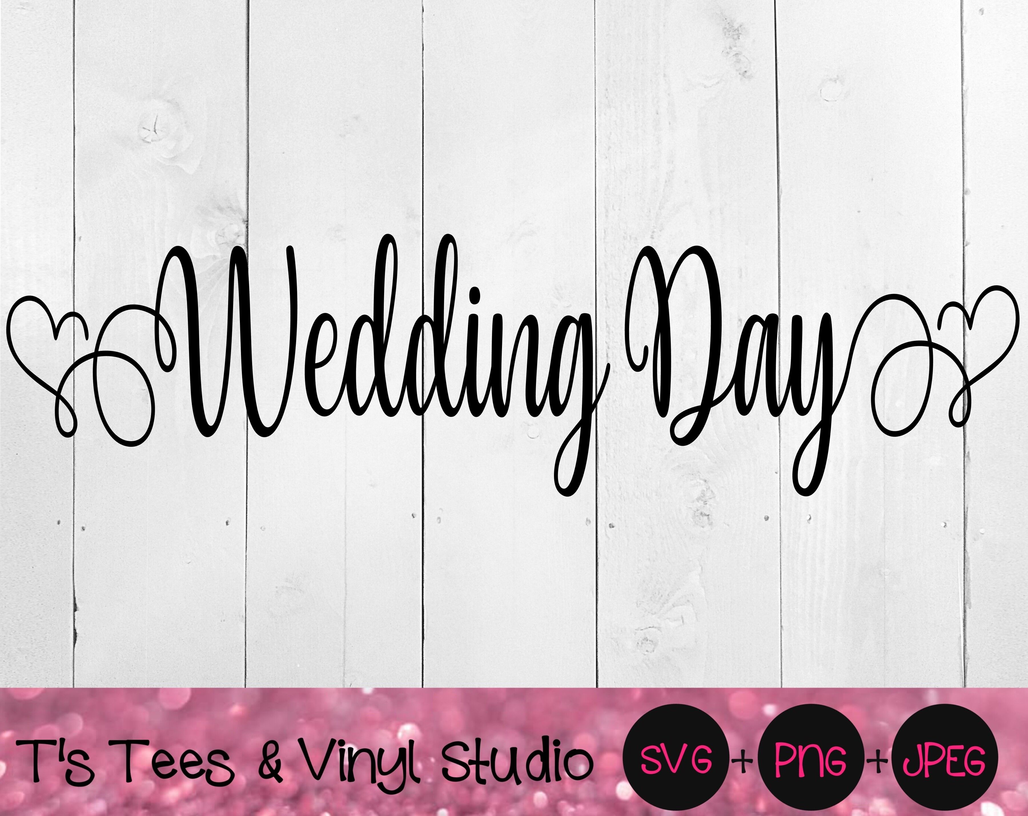 Download Wedding Day Svg, Wedding Svg, Marriage Svg, Married Svg, Love Svg, Cou By T's Tees & Vinyl ...