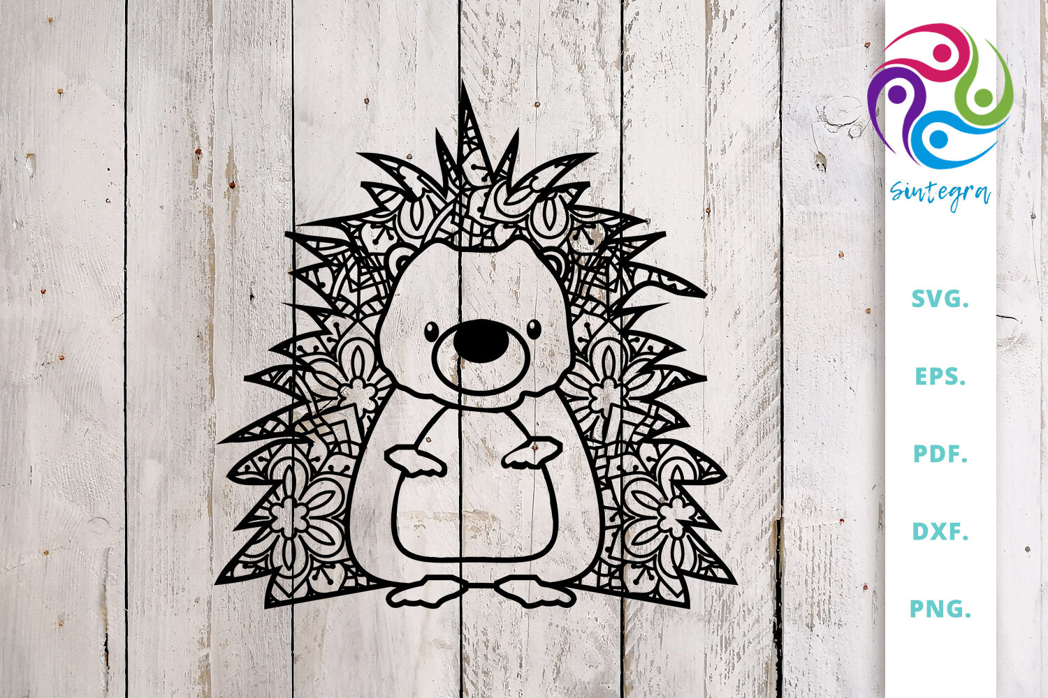 Download Cute Hedgehog Out Of Mandala Svg Cut File By Sintegra Thehungryjpeg Com 3D SVG Files Ideas | SVG, Paper Crafts, SVG File