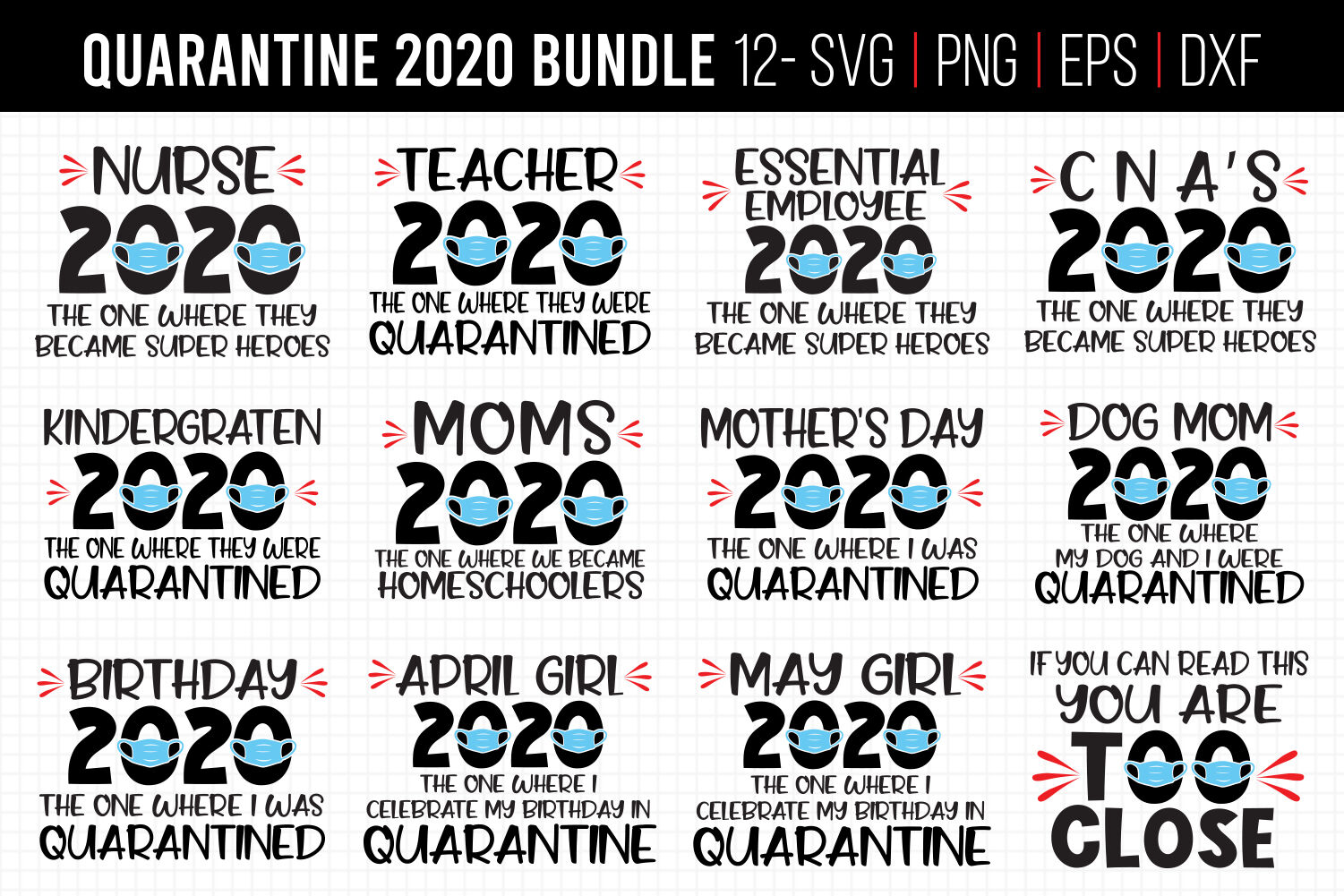 Download Quarantine Bundle Svg By All About Svg Thehungryjpeg Com