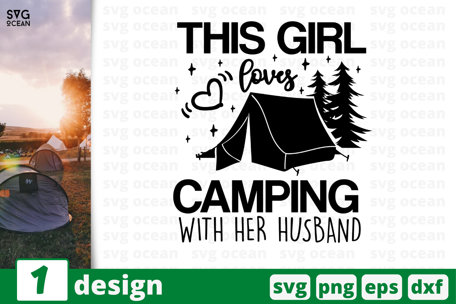 1 This Girl Loves Camping Svg Bundle Quotes Cricut Svg By Svgocean Thehungryjpeg Com