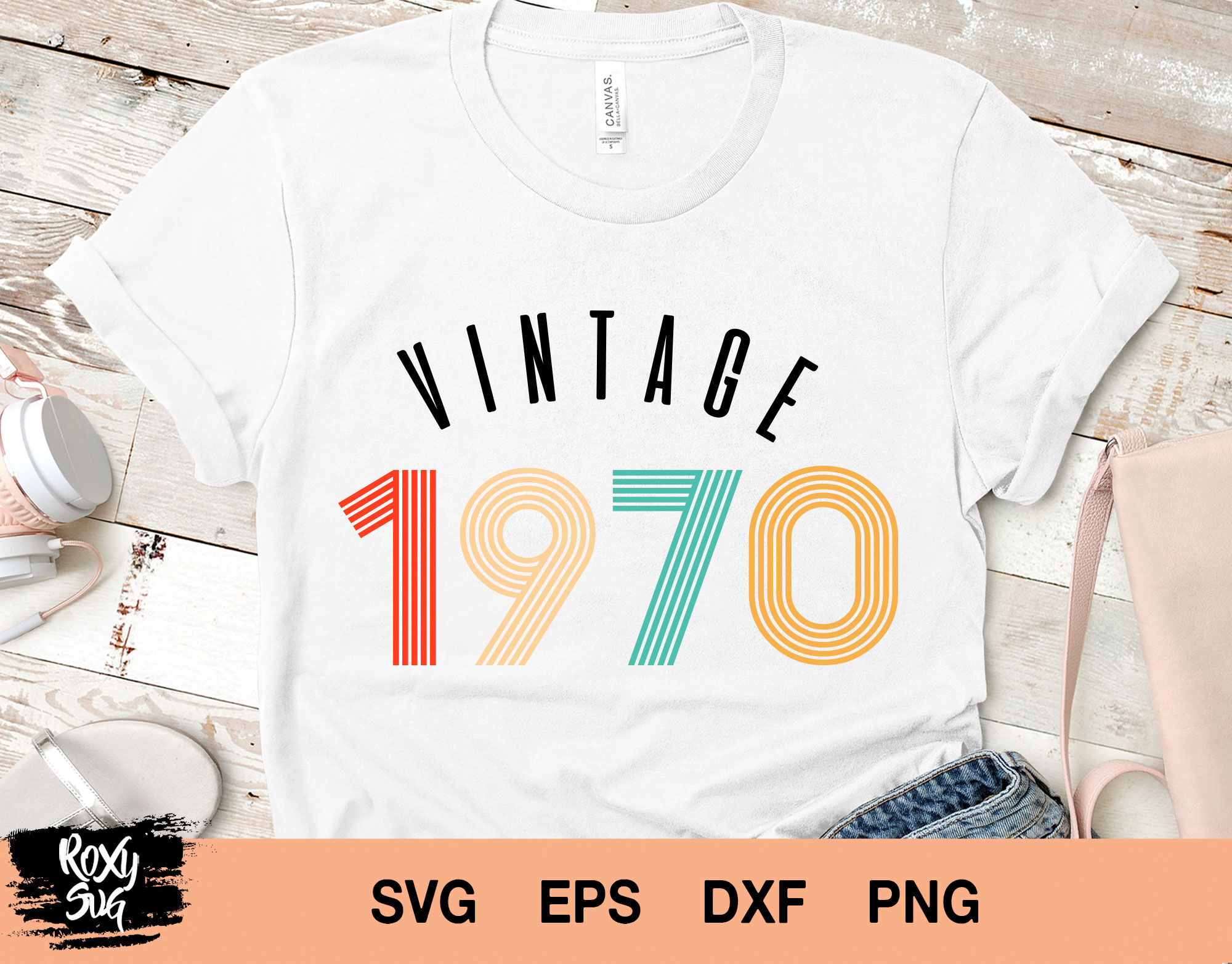 Download Vintage 1970 svg, 50th birthday svg, 50th birthday clipart ...