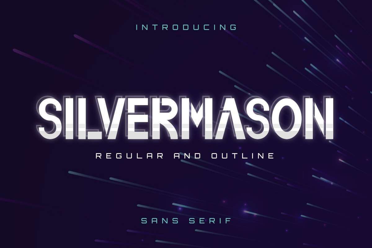 Silvermason By Edric Studio Thehungryjpeg Com