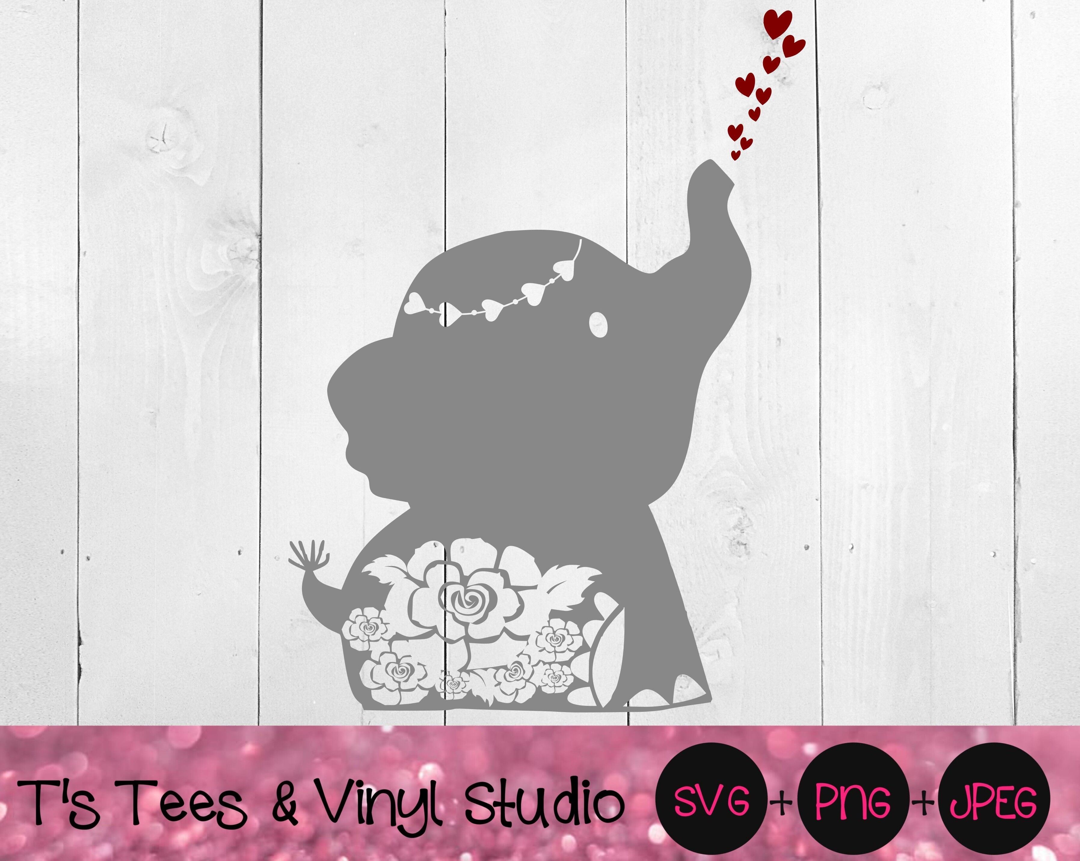 Download Elephant Svg Baby Elephant Svg Elephant Mandala Svg Rose Svg Rose By T S Tees Vinyl Studio Thehungryjpeg Com