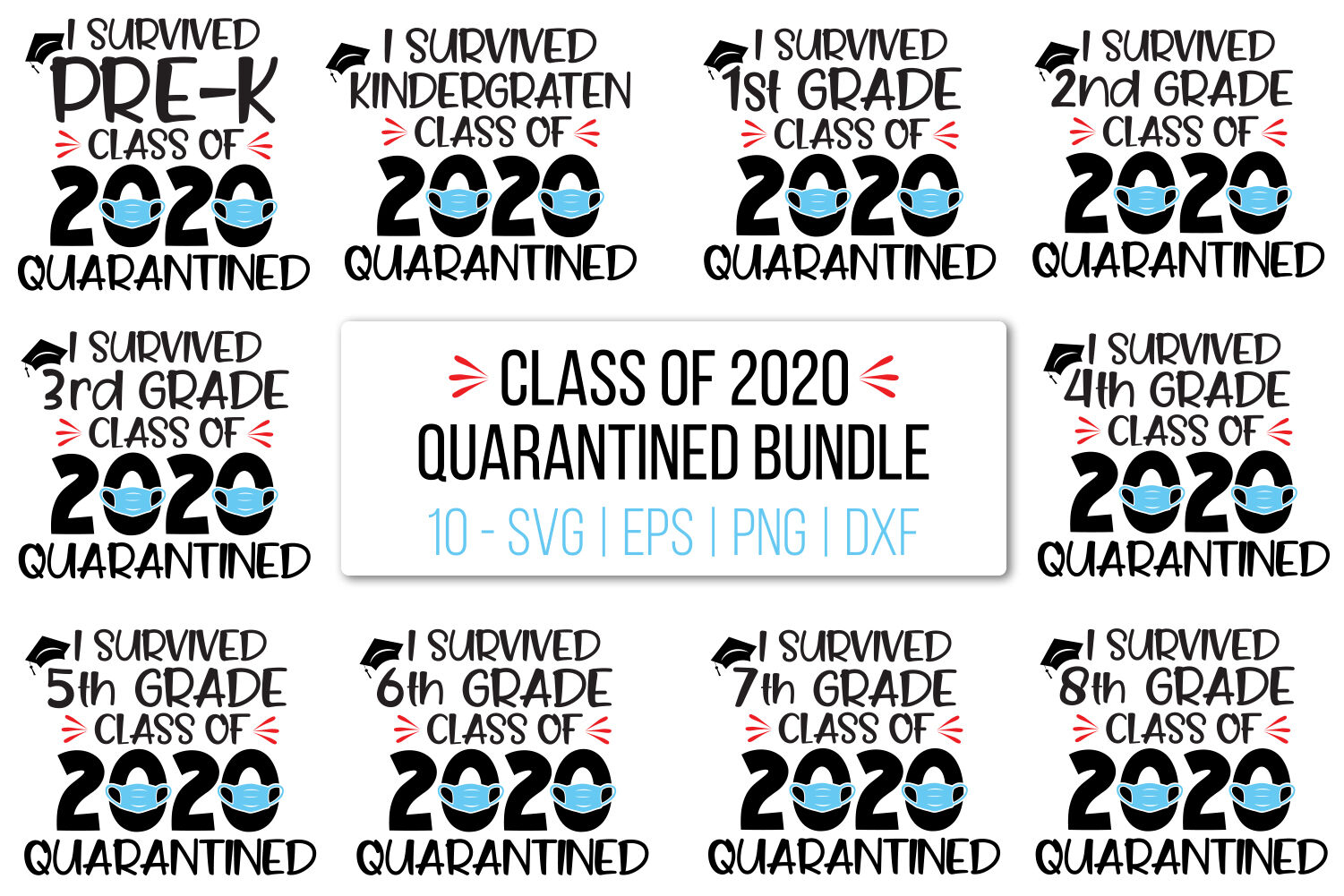 Class Of 2020 Quarantined Bundle Svg By All About Svg Thehungryjpeg Com