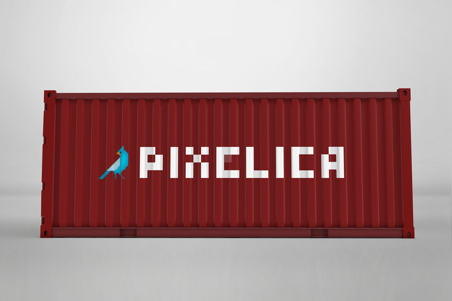 Download Shipping Container Mockup By Pixelica21 | TheHungryJPEG.com