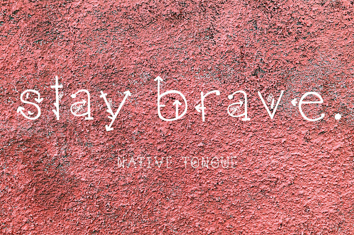 Native Tongue - Serif Font By InspirationsByJason | TheHungryJPEG