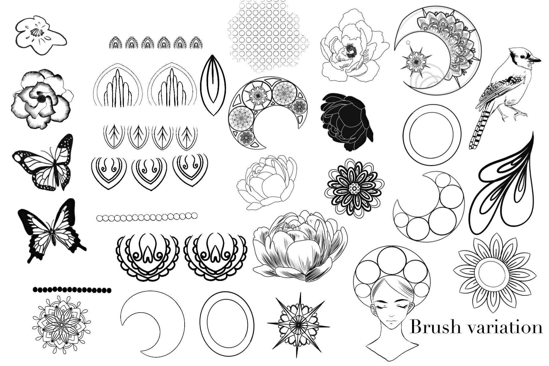 Download Coloring Pages For Procreate, Single Mandala Coloring ...