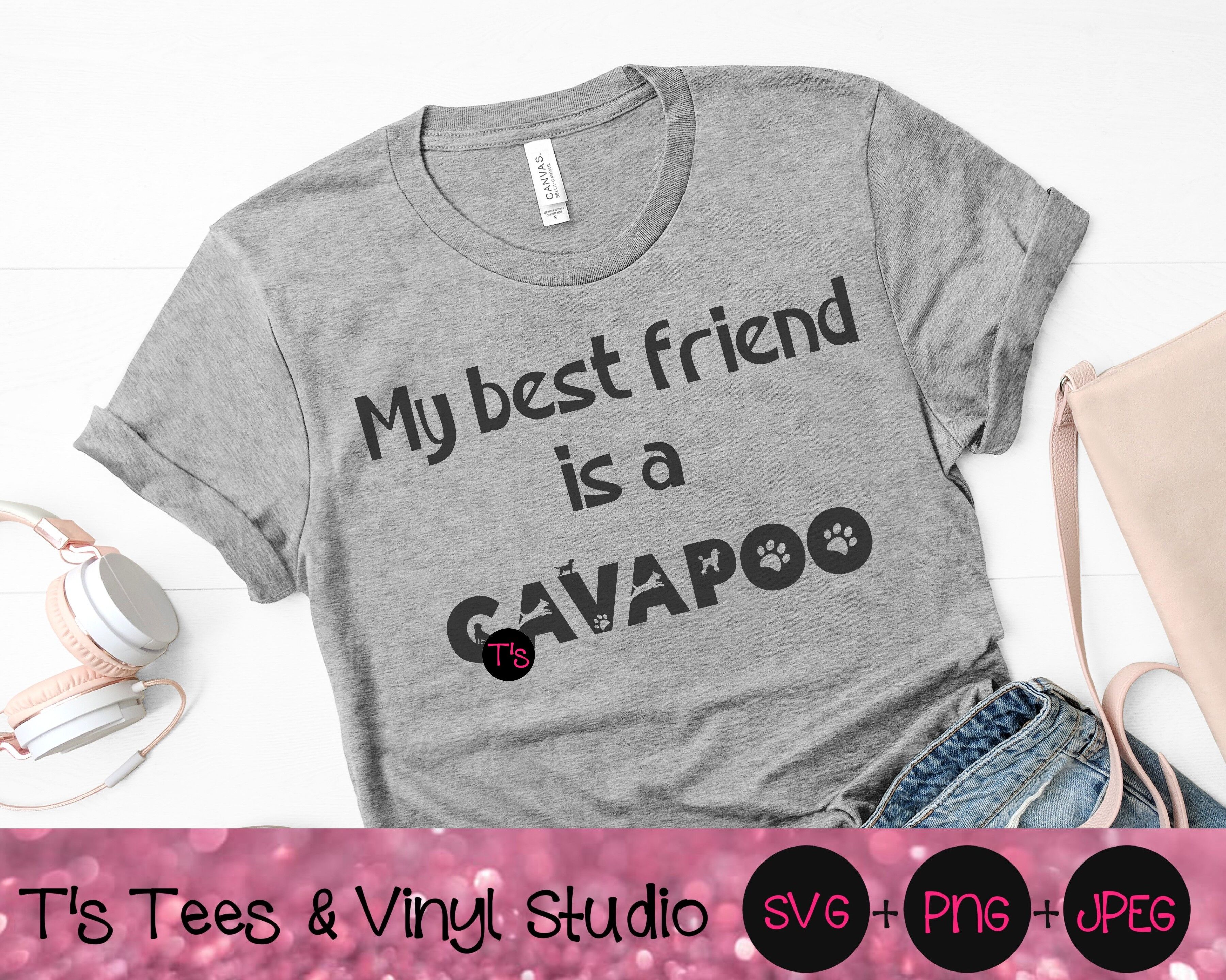 Download My Best Friend Is A Cavapoo Svg Cavapoo Svg Dog Svg Cavapoo Png Do By T S Tees Vinyl Studio Thehungryjpeg Com