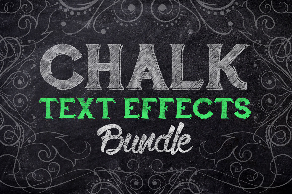 Download Chalk Text Effect Bundle By Lucion Creative ...