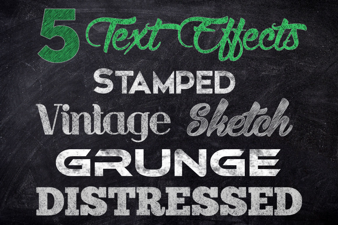 Download Chalk Text Effect Bundle By Lucion Creative ...