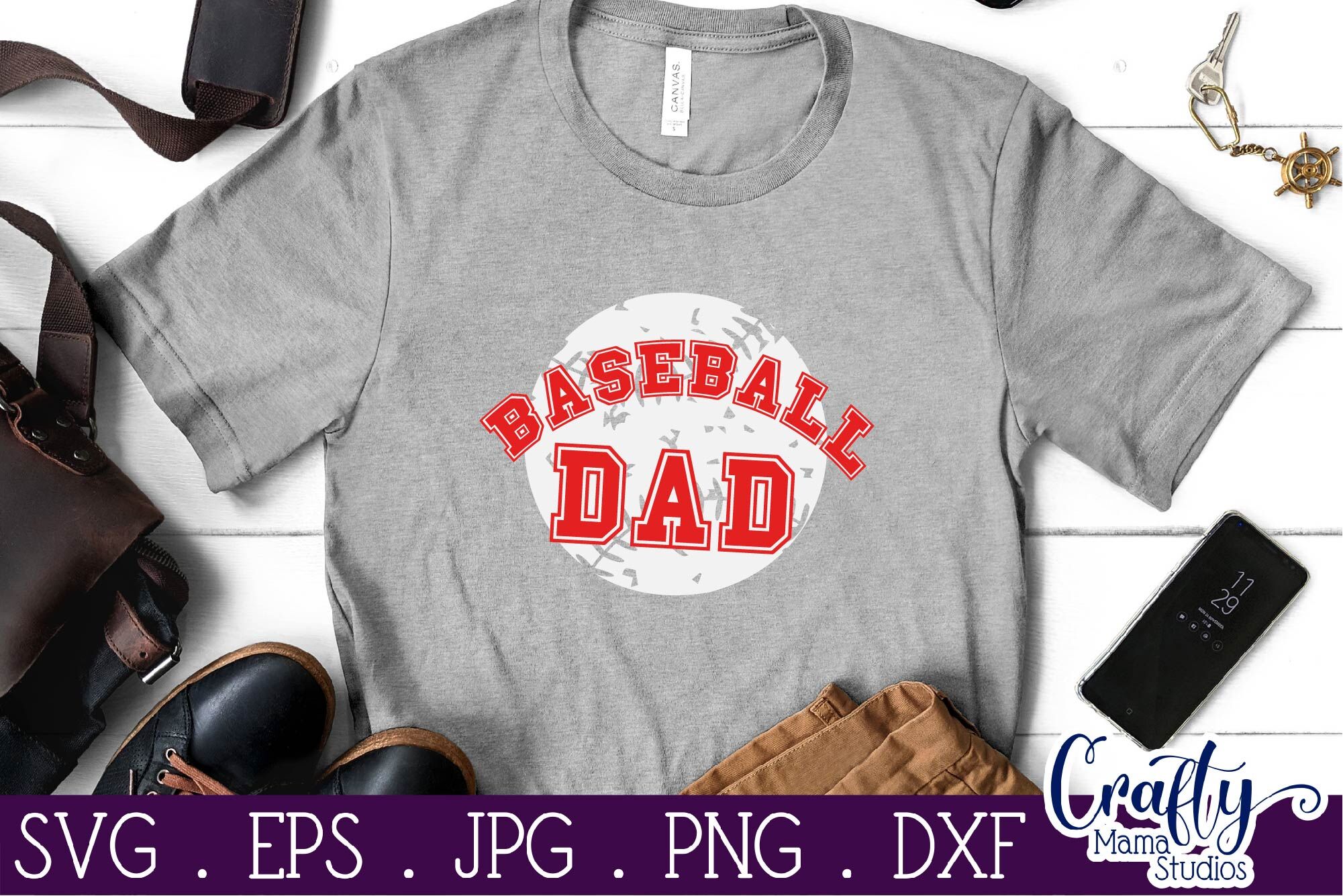 Baseball Dad SVG  Crafty Mama Studios