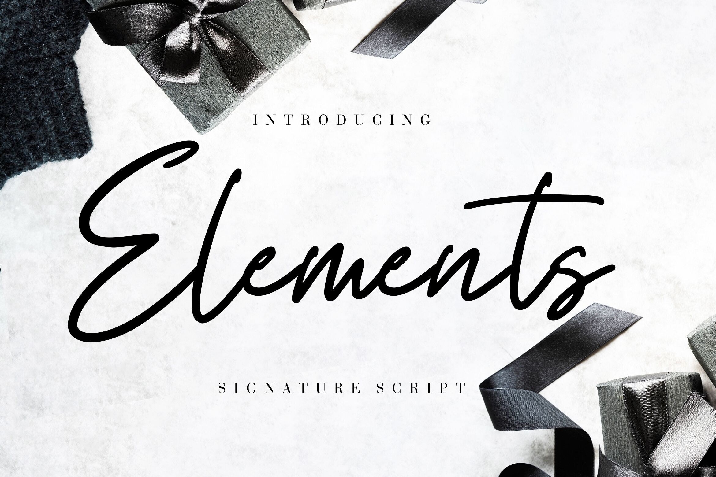 Elements Signature Script By Creatype Studio Thehungryjpeg Com