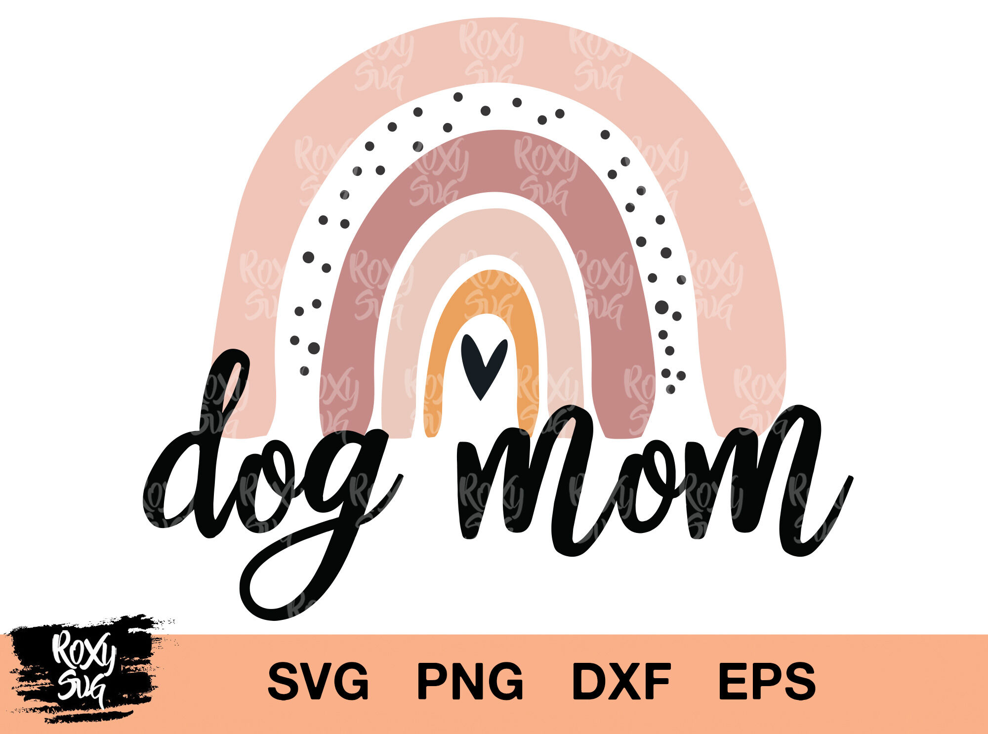 Download Dog Mom Svg Mama Svg Rainbow Svg Mom Clipart Sublimation Designs By Lovely Graphics Thehungryjpeg Com