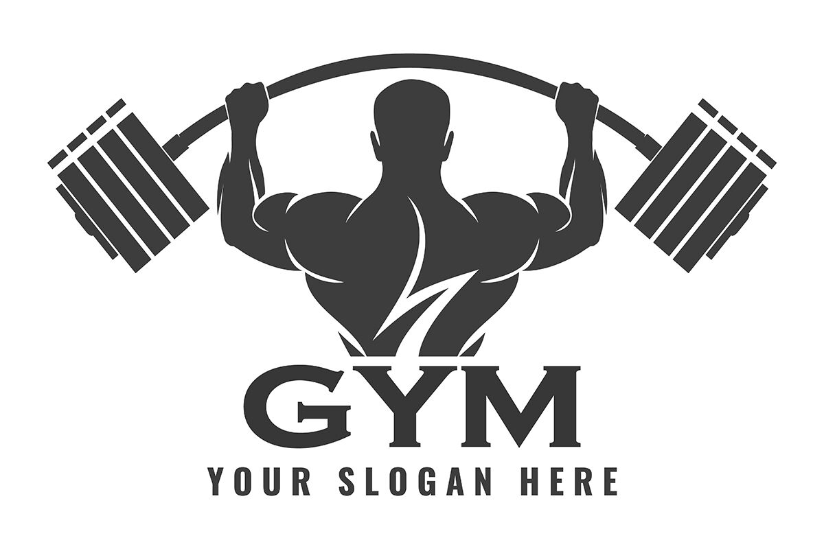 Fitness Logo Design Template Design For Gym And Fitness Club Logo Wi By Olena19 Thehungryjpeg Com