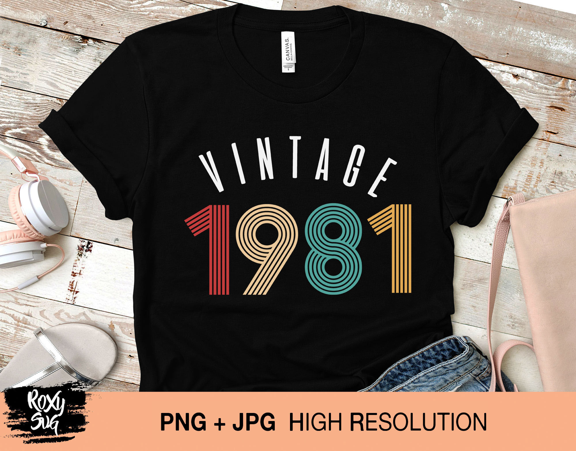 Download Vintage 1981 svg, vintage birthday svg, vintage svg, 39th birthday svg By Lovely Graphics ...