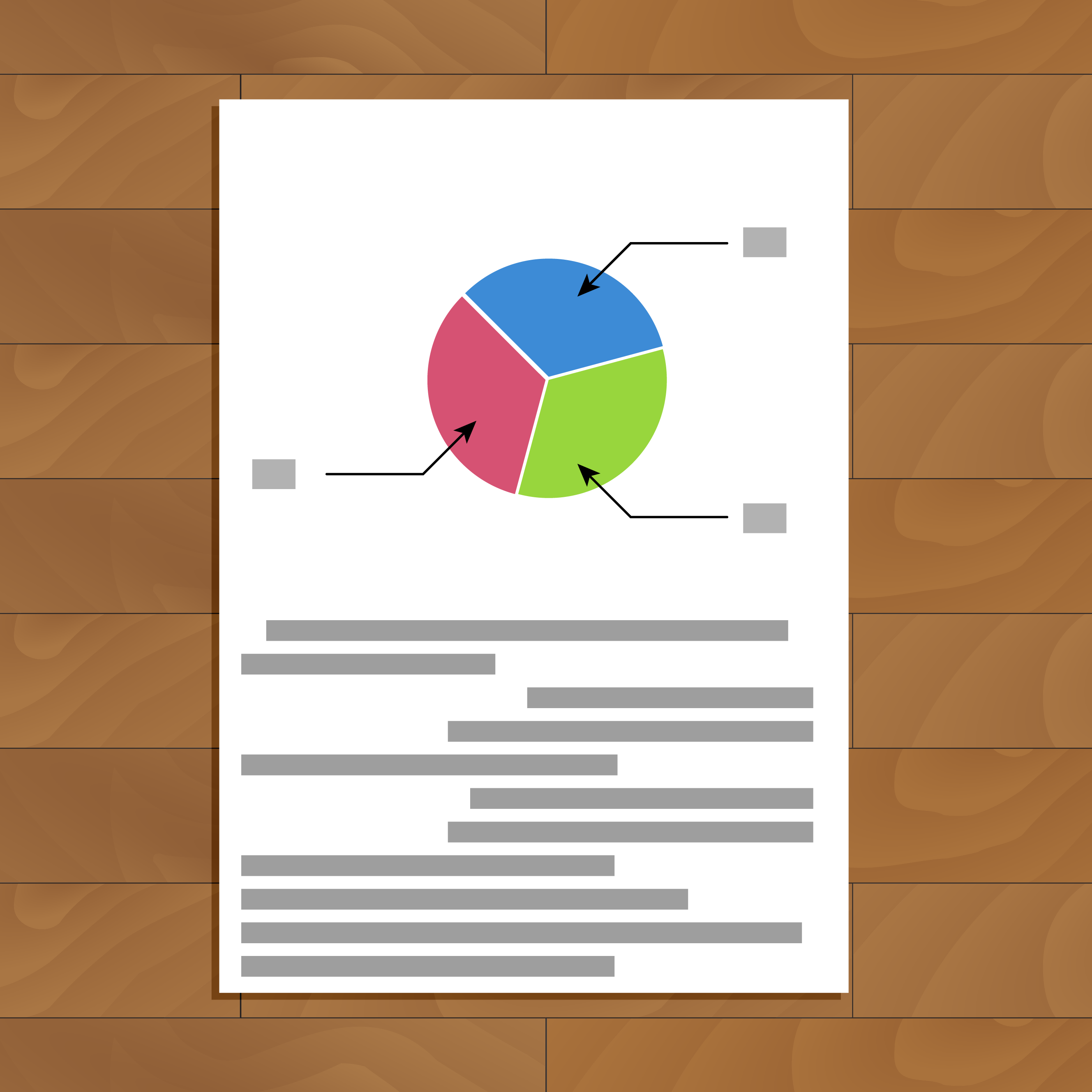 Pie chart parts By 09910190 TheHungryJPEG