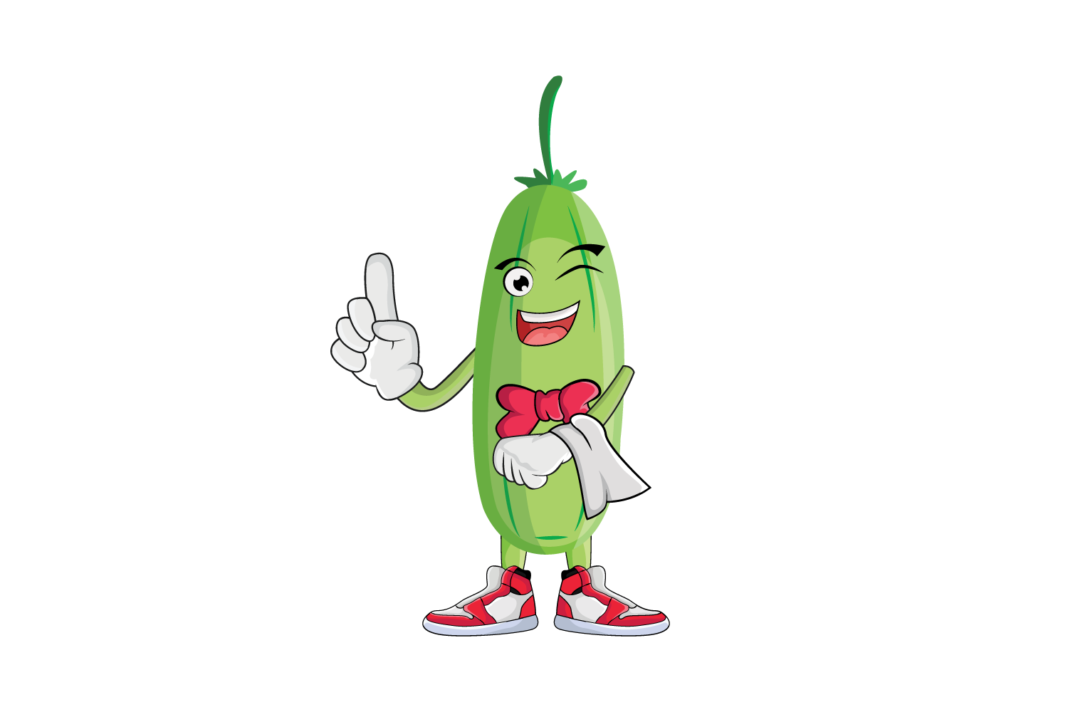 Bilimbi Bartender Fruit Cartoon Character By Printables Plazza |  TheHungryJPEG