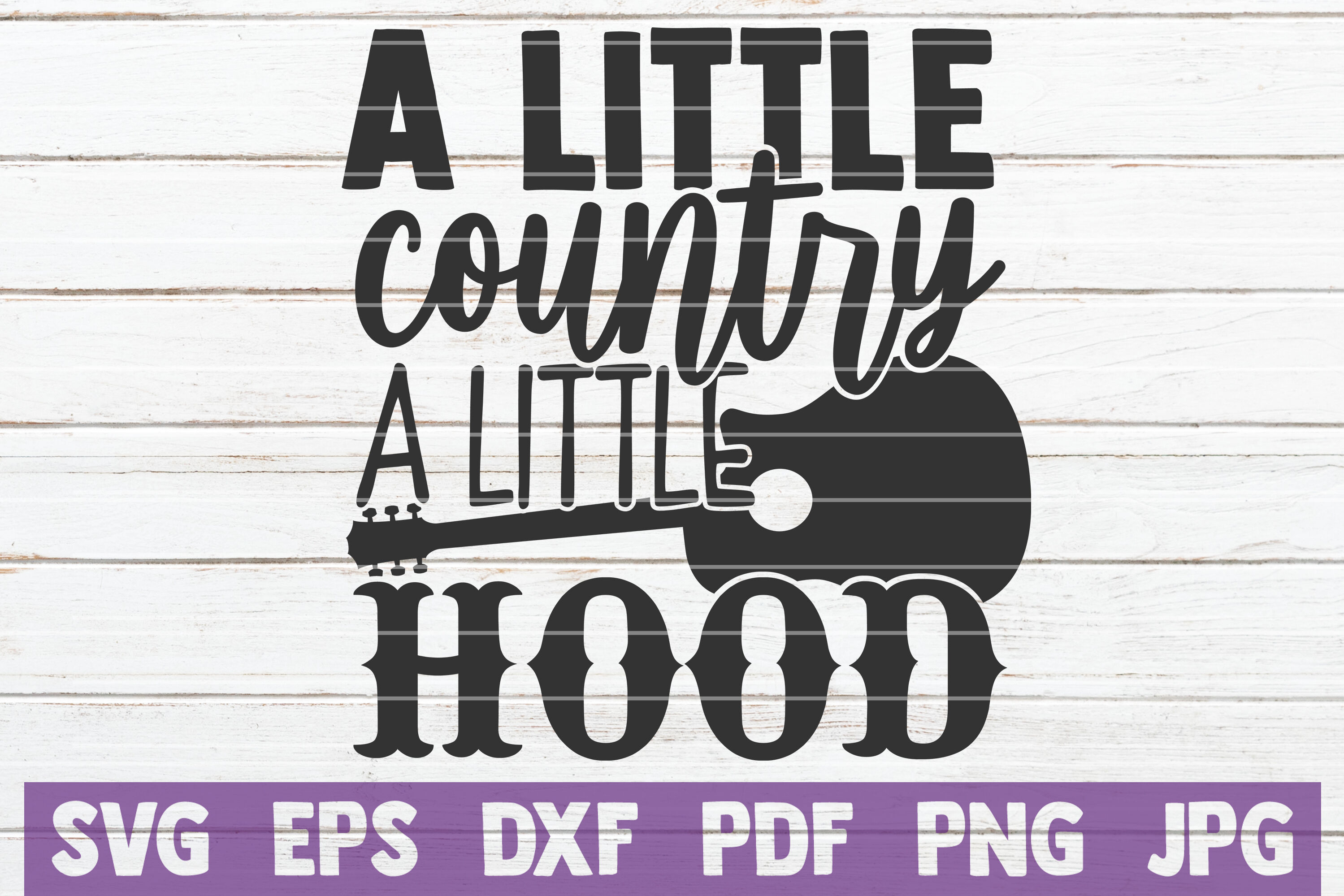 A Little Country A Little Hood Svg Cut File By Mintymarshmallows Thehungryjpeg Com