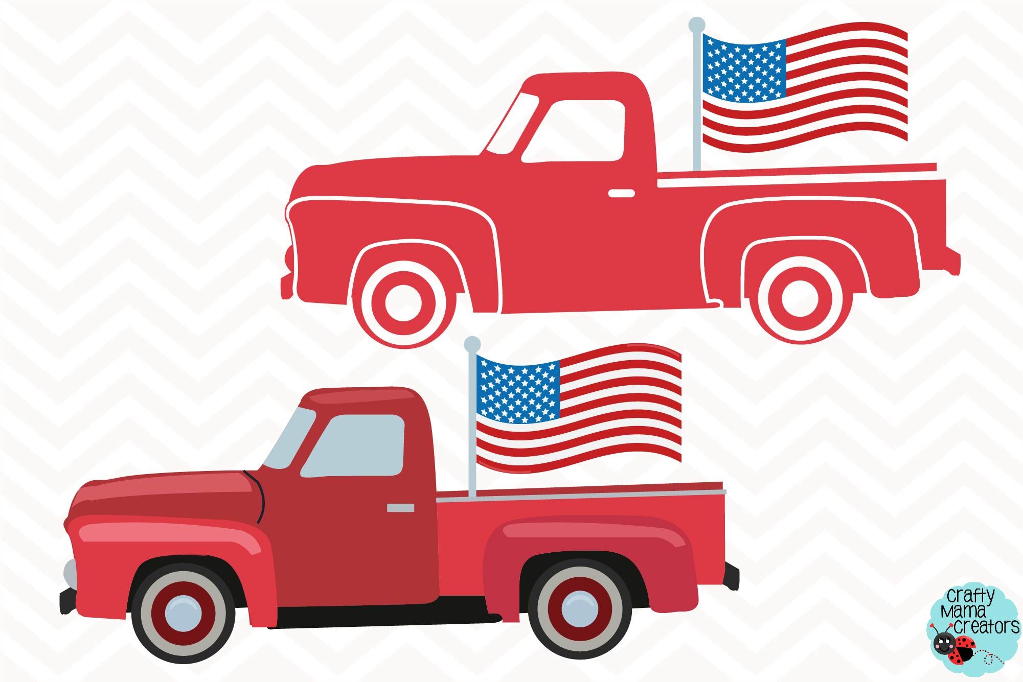 Download July 4th Truck Svg, Independence Day Clip Art, 4th of July ...