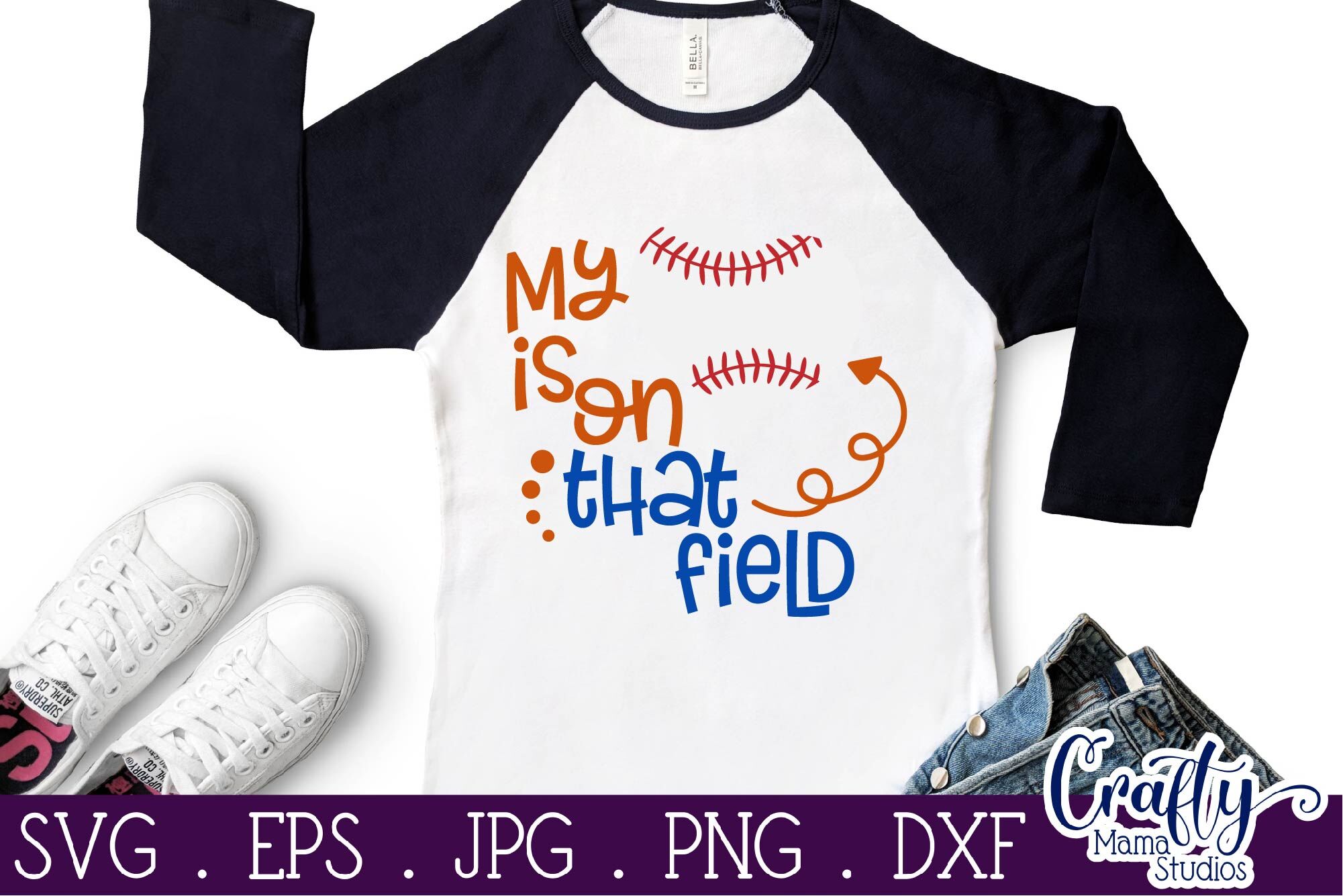 Download My Heart Is On That Field Svg Baseball Svg Mom Svg By Crafty Mama Studios Thehungryjpeg Com