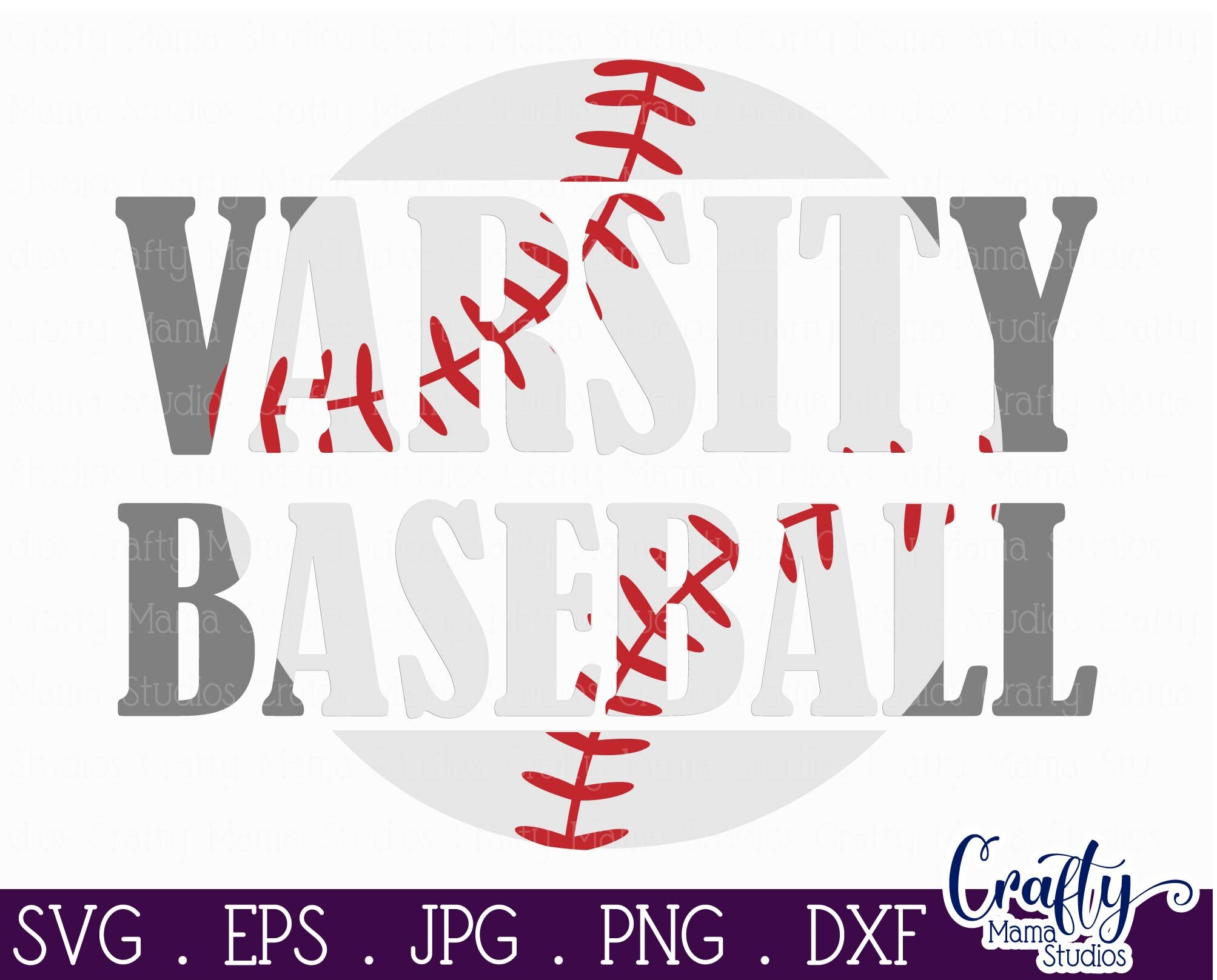 Download Varsity Baseball Svg Baseball Svg Sports Svg By Crafty Mama Studios Thehungryjpeg Com