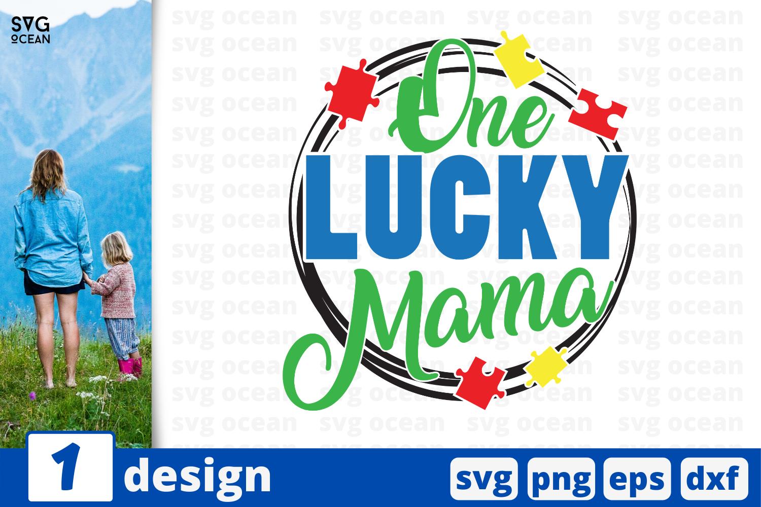 Download 1 One Lucky Mama Svg Bundle Quotes Cricut Svg By Svgocean Thehungryjpeg Com