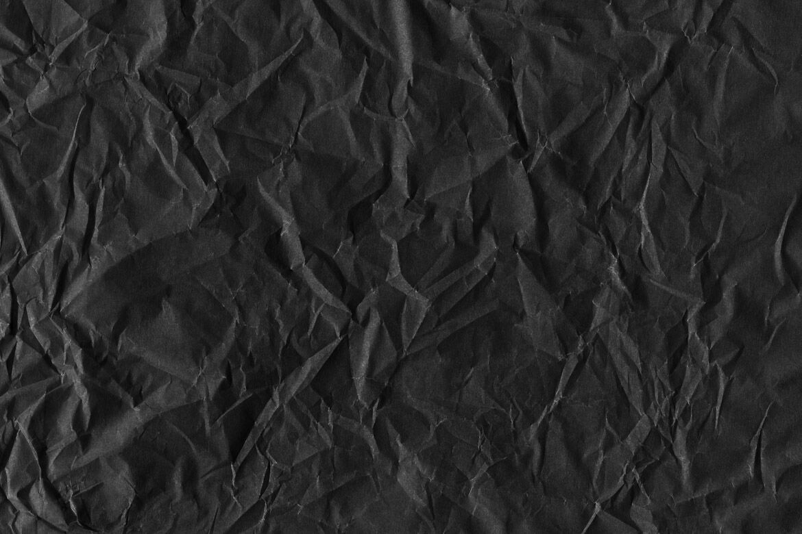 Black Crumpled Paper Textures By ArtistMef | TheHungryJPEG